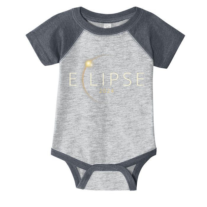 Solar Eclipse 2024 Total Solar Eclipse Infant Baby Jersey Bodysuit