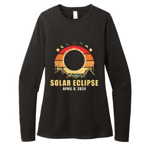 Solar Eclipse 2024 Total Solar Eclipse April 8 2024 Womens CVC Long Sleeve Shirt