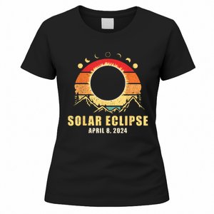 Solar Eclipse 2024 Total Solar Eclipse April 8 2024 Women's T-Shirt