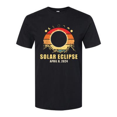 Solar Eclipse 2024 Total Solar Eclipse April 8 2024 Softstyle® CVC T-Shirt