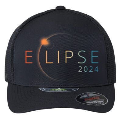 Solar Eclipse 2024 Total Solar Eclipse 4.08.24 Flexfit Unipanel Trucker Cap