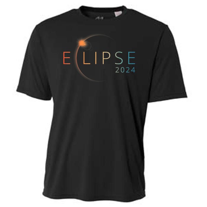 Solar Eclipse 2024 Total Solar Eclipse 4.08.24 Cooling Performance Crew T-Shirt