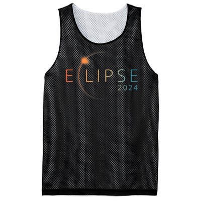 Solar Eclipse 2024 Total Solar Eclipse 4.08.24 Mesh Reversible Basketball Jersey Tank