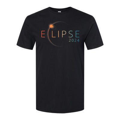 Solar Eclipse 2024 Total Solar Eclipse 4.08.24 Softstyle CVC T-Shirt