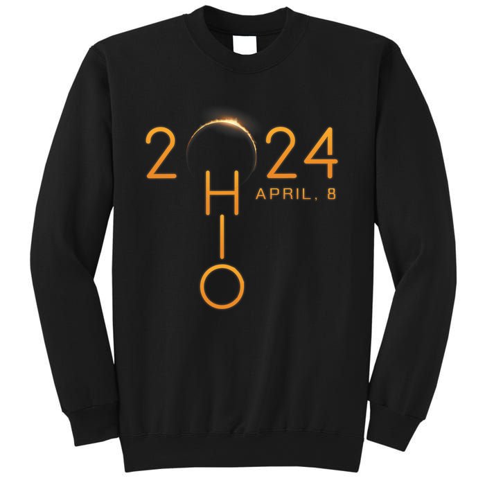 Solar Eclipse 2024 State Ohio Sweatshirt