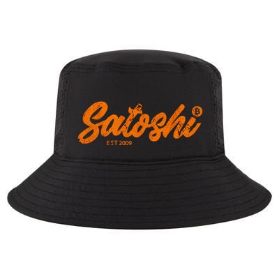 Satoshi Est 2009 Bitcoin Creator Blockchain Currency Cool Comfort Performance Bucket Hat