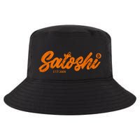 Satoshi Est 2009 Bitcoin Creator Blockchain Currency Cool Comfort Performance Bucket Hat