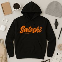 Satoshi Est 2009 Bitcoin Creator Blockchain Currency Hoodie