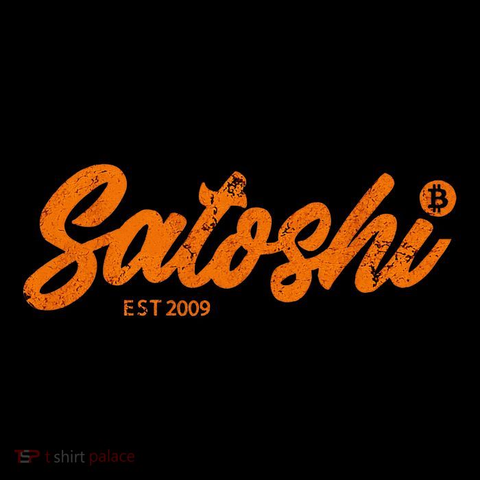 Satoshi Est 2009 Bitcoin Creator Blockchain Currency Full-Length Apron With Pockets