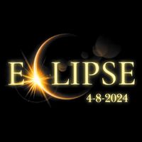 Solar Eclipse 2024 Total Solar Eclipse 4.08.24 Gift For Solar Eclipse Lover Button