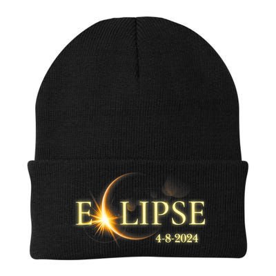 Solar Eclipse 2024 Total Solar Eclipse 4.08.24 Gift For Solar Eclipse Lover Knit Cap Winter Beanie