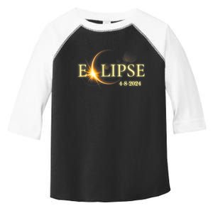 Solar Eclipse 2024 Total Solar Eclipse 4.08.24 Gift For Solar Eclipse Lover Toddler Fine Jersey T-Shirt