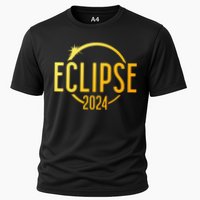 Solar Eclipse 2024 Total Solar Eclipse 4.08.24 Cooling Performance Crew T-Shirt