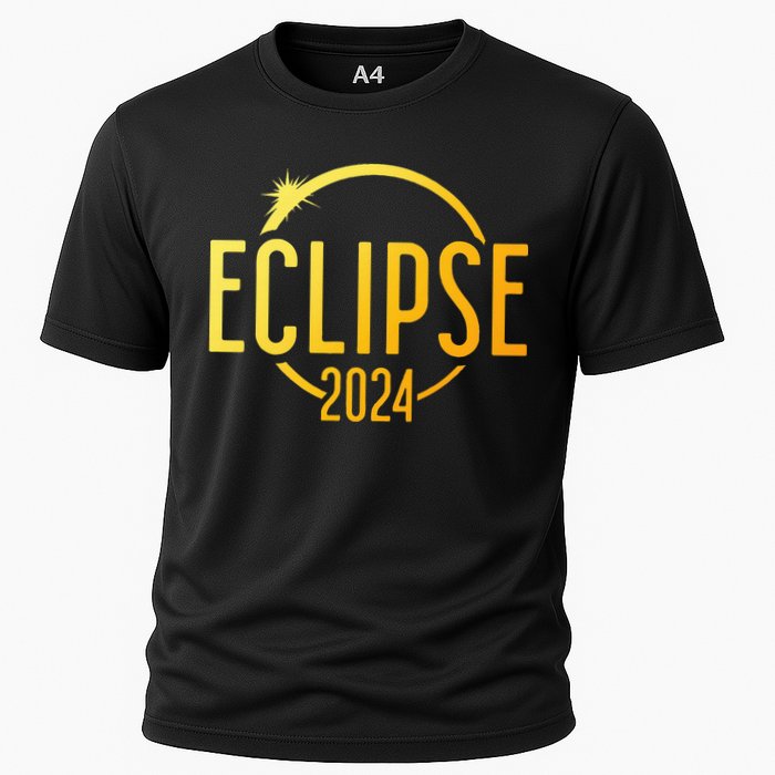 Solar Eclipse 2024 Total Solar Eclipse 4.08.24 Cooling Performance Crew T-Shirt