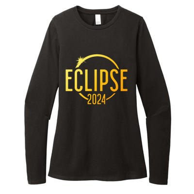 Solar Eclipse 2024 Total Solar Eclipse 4.08.24 Womens CVC Long Sleeve Shirt