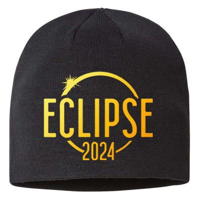 Solar Eclipse 2024 Total Solar Eclipse 4.08.24 Sustainable Beanie