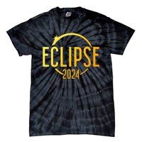 Solar Eclipse 2024 Total Solar Eclipse 4.08.24 Tie-Dye T-Shirt