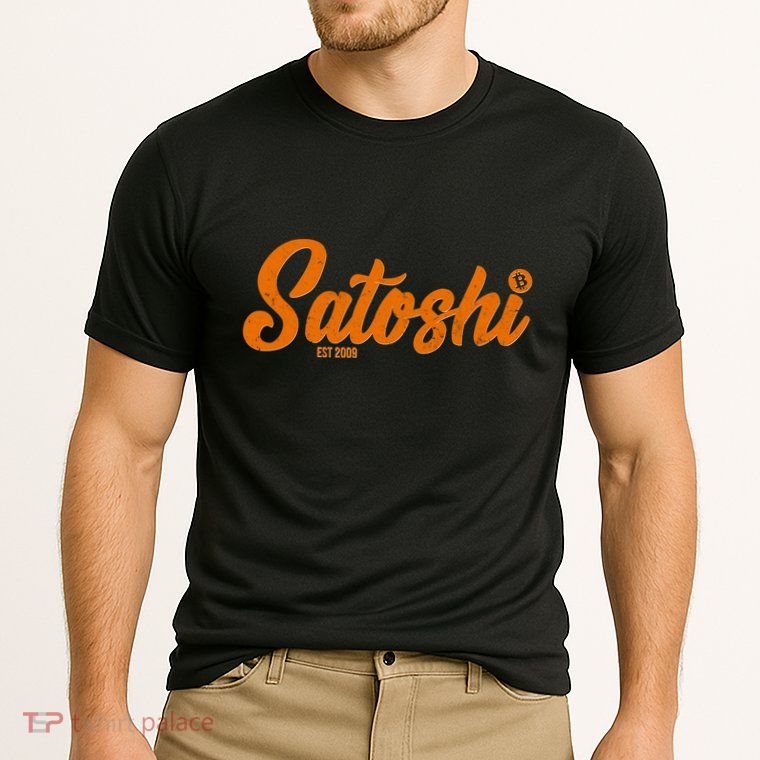 Satoshi Est 2009 Cryptocurrency Performance Shirt