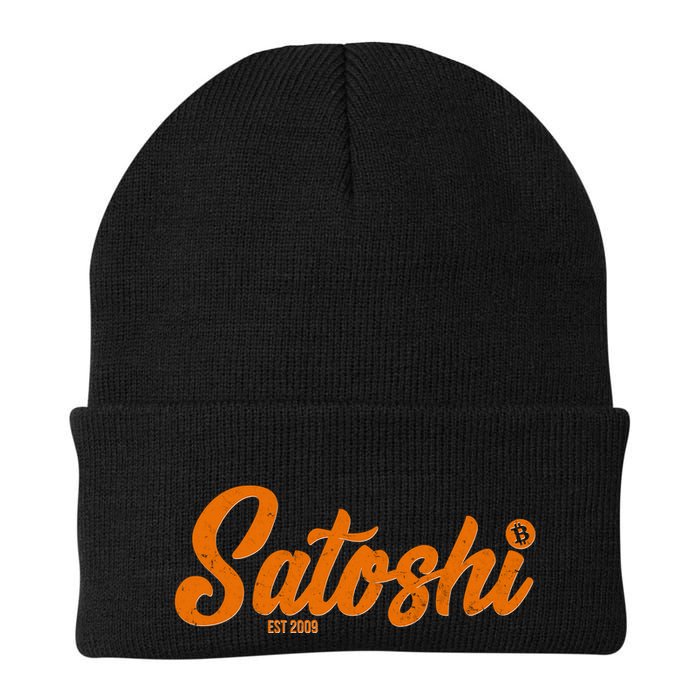 Satoshi Est 2009 Cryptocurrency Beanie