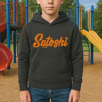 Satoshi Est 2009 Cryptocurrency Kids Hoodie