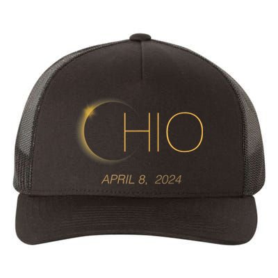 Solar Eclipse 2024 Total Solar Eclipse State Ohio Yupoong Adult 5-Panel Trucker Hat