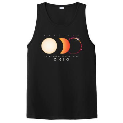 Solar Eclipse 2024 Total Eclipse Ohio America PosiCharge Competitor Tank