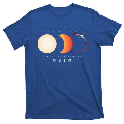 Solar Eclipse 2024 Total Eclipse Ohio America T-Shirt