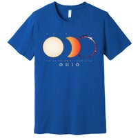 Solar Eclipse 2024 Total Eclipse Ohio America Premium T-Shirt