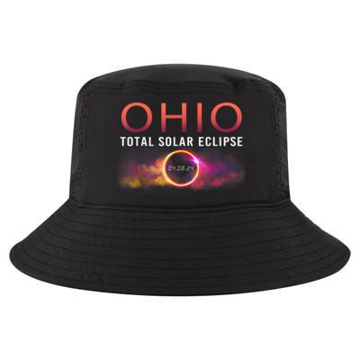 Solar Eclipse 2024 State Ohio Total Solar Eclipse Cool Comfort Performance Bucket Hat