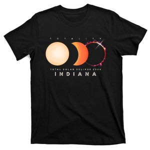 Solar Eclipse 2024 Total Eclipse Indiana America Graphic T-Shirt