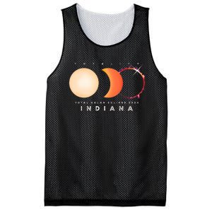 Solar Eclipse 2024 Total Eclipse Indiana America Graphic Mesh Reversible Basketball Jersey Tank