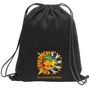 Solar Eclipse 2024 Usa Sweatshirt Cinch Pack Bag