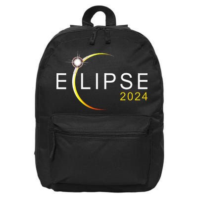 Solar Eclipse 2024 Total Solar Eclipse 4.08.24 16 in Basic Backpack