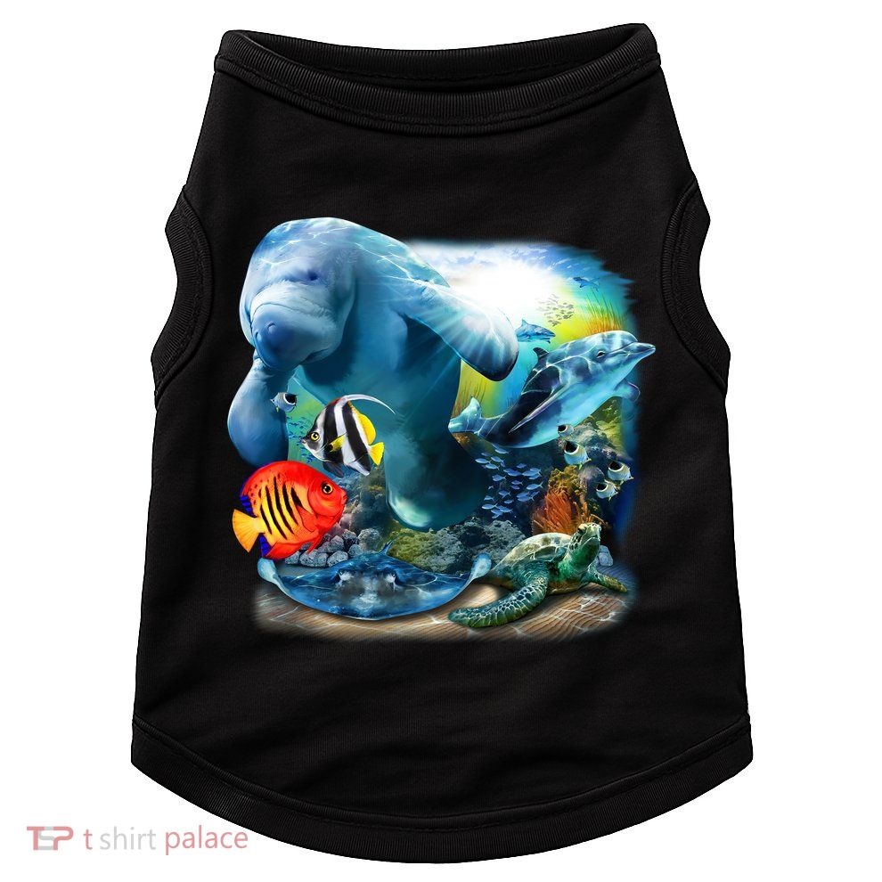 Sea Life - Classic Collage Doggie Tank