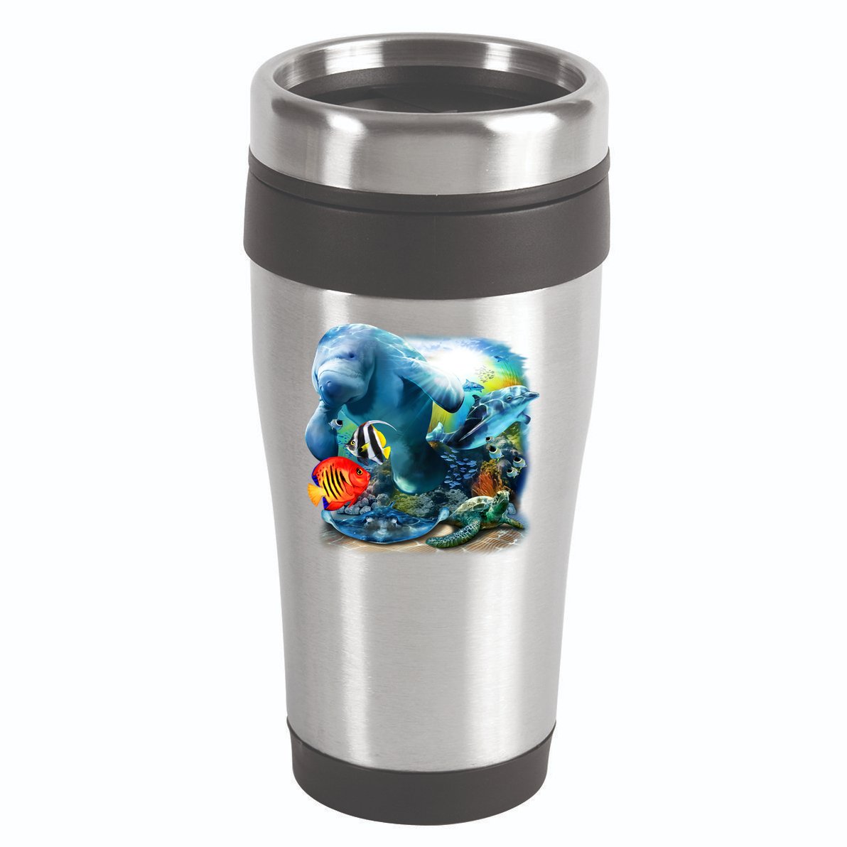 Sea Life - Classic Collage 16oz Travel Tumbler