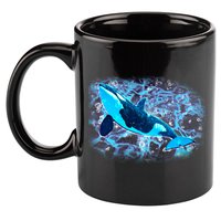 Sea Life Whale 11oz C Handle Ceramic Mug