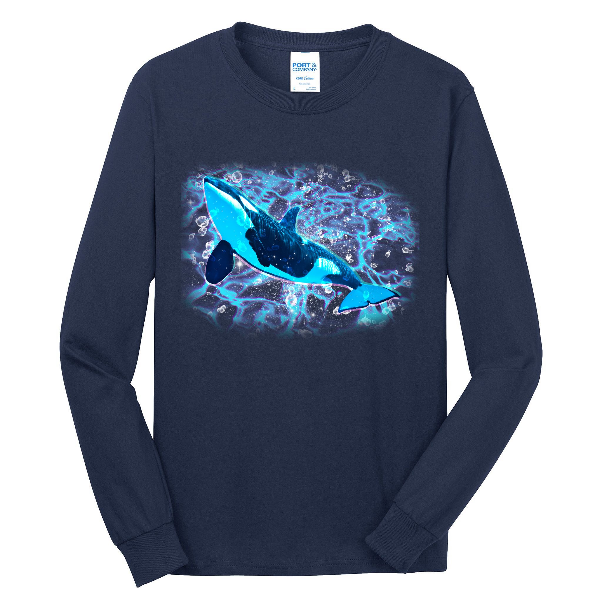 Sea Life Whale Tall Long Sleeve T-Shirt