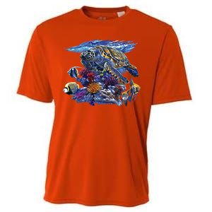 Sea Turtle Life Cooling Performance Crew T-Shirt