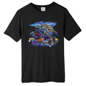 Sea Turtle Life Tall Fusion ChromaSoft Performance T-Shirt