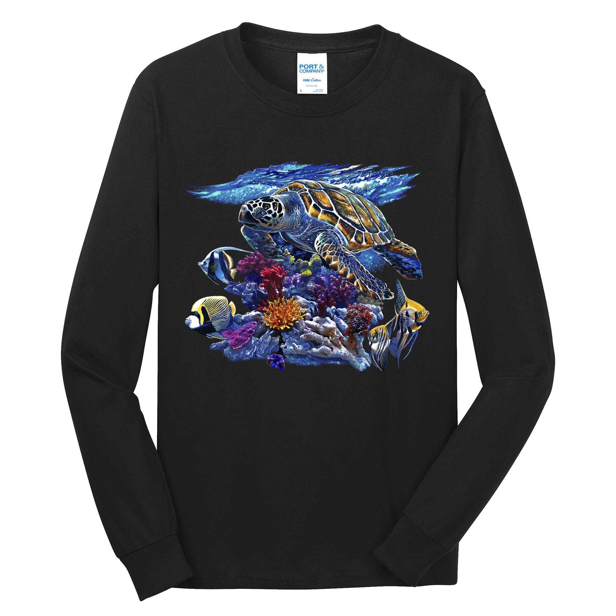 Sea Turtle Life Tall Long Sleeve T-Shirt