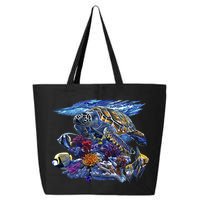 Sea Turtle Life 25L Jumbo Tote
