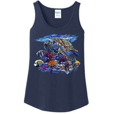 Sea Turtle Life Ladies Essential Tank