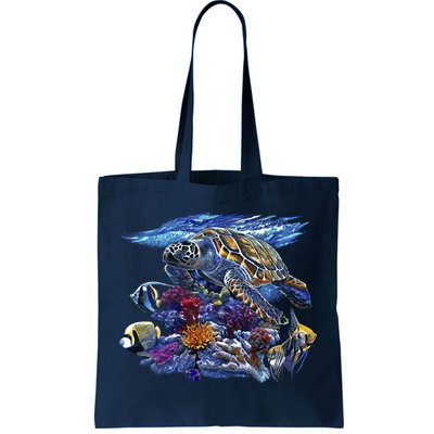 Sea Turtle Life Tote Bag