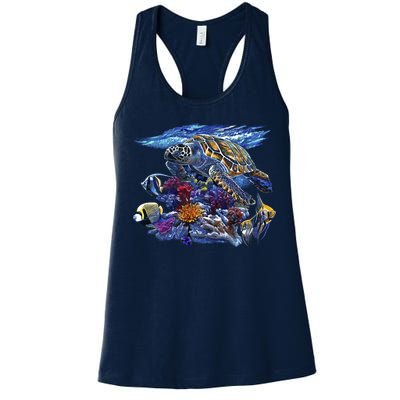 Sea Turtle Life Women's Racerback Tank