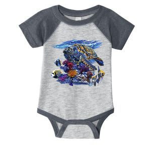 Sea Turtle Life Infant Baby Jersey Bodysuit