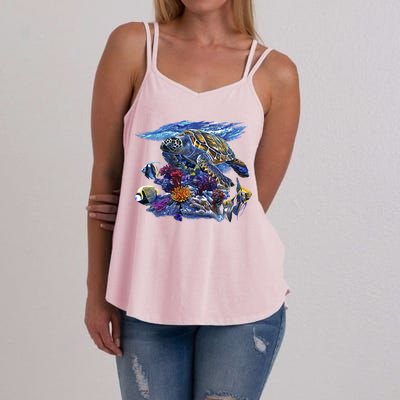 Sea Turtle Life Women's Strappy Tank