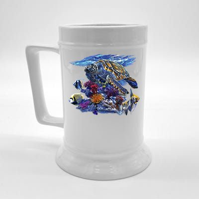 Sea Turtle Life Beer Stein