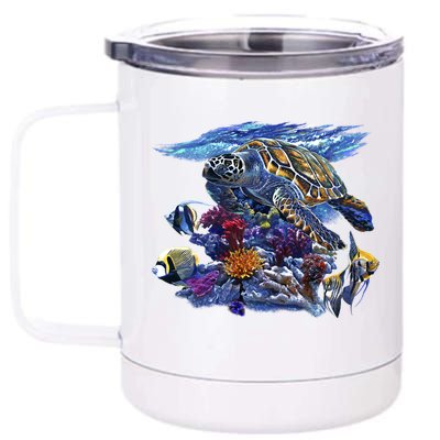 Sea Turtle Life 12 oz Stainless Steel Tumbler Cup