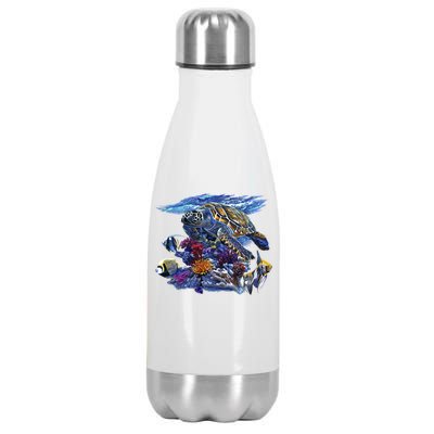 Sea Turtle Life Stainless Steel Insulated Water Bottle