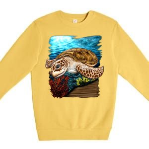 Sea Turtle Ocean Premium Crewneck Sweatshirt